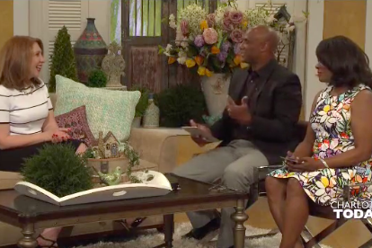 Laurie Berzack appearing on Charlotte Today