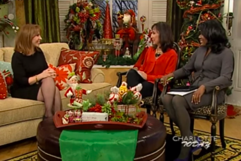 Laurie Berzack appearing on Charlotte Today