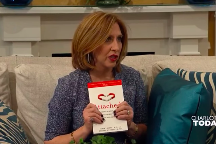 Laurie Berzack appearing on Charlotte Today