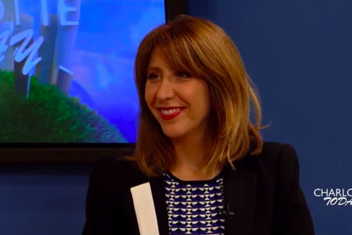 Laurie Berzack appearing on Charlotte Today