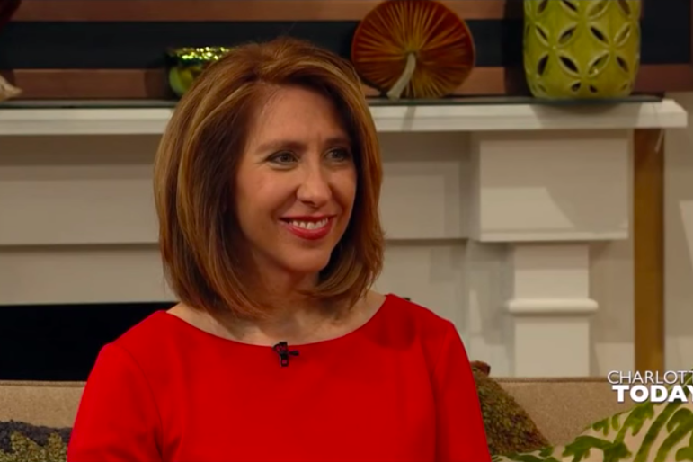 Laurie Berzack appearing on Charlotte Today