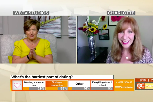 Laurie Berzack appearing on QC morning