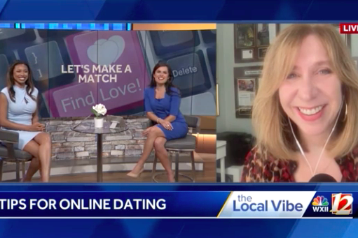 Laurie Berzack appearing on the Local Vibe WXII12