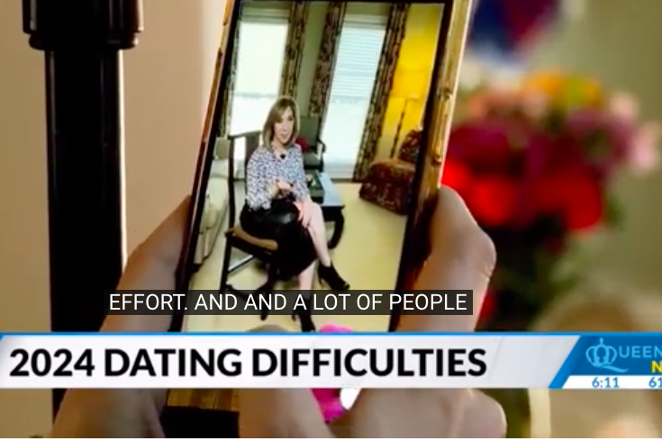 Laurie Berzack appearing on Queen City News