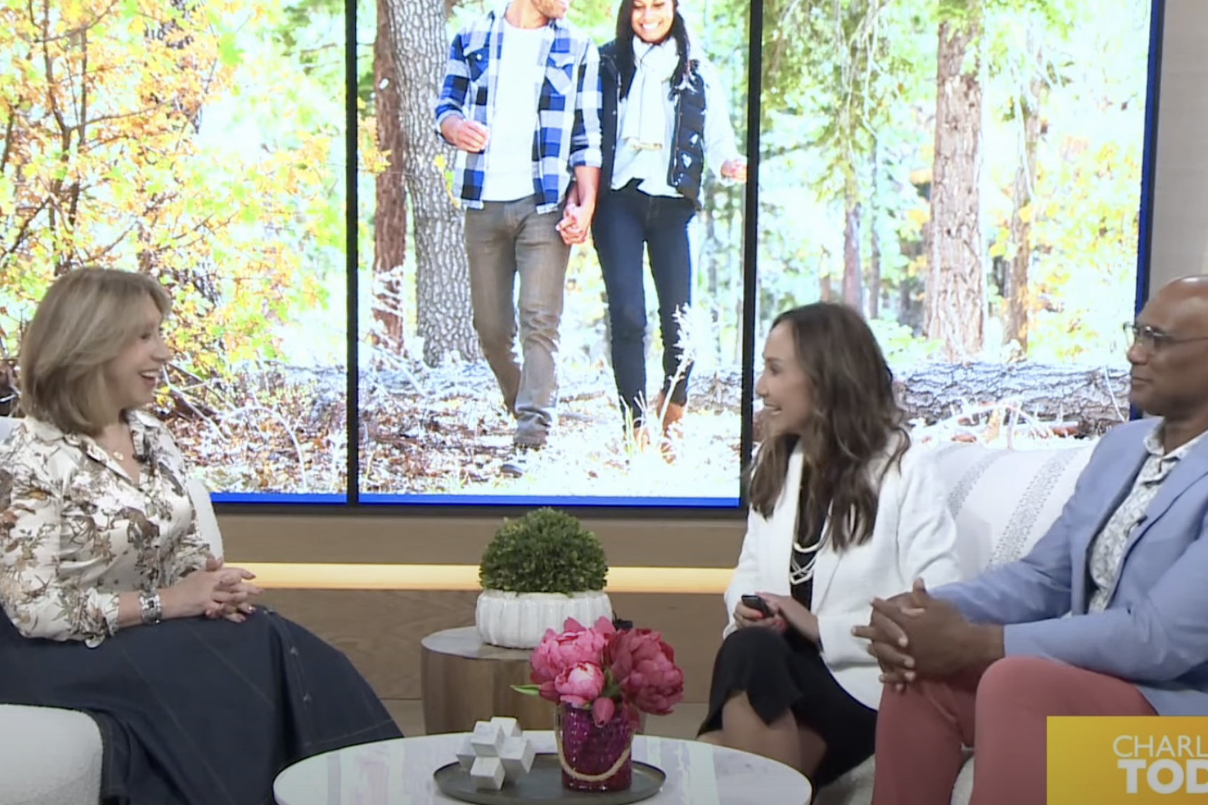 Laurie Berzack appearing on Charlotte Today